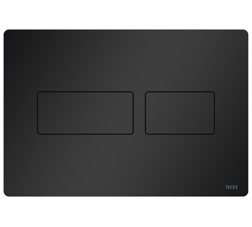 Панель смыва TECEsolid для унитаза 2 режима 220х150х6 мм черная матовая 9240416