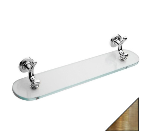 Полочка стеклянная Migliore Oxford 60 см бронза 113.92