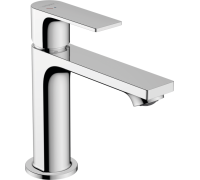 Смеситель для раковины Hansgrohe Rebris E 110 CoolStart EcoSmart со сливным гарнитуром 72589000