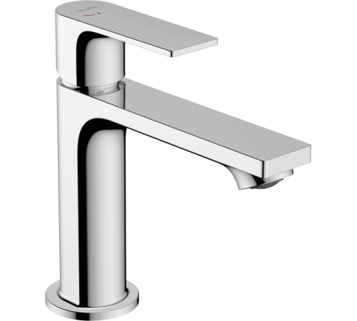 Смеситель для раковины Hansgrohe Rebris E 110 CoolStart EcoSmart со сливным гарнитуром 72589000