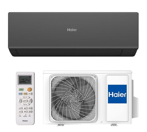 Кондиционер сплит-система Haier Quantum Inverter AS25HQJ1HRA-B / 1U25HQJ1FRA инверторный черный