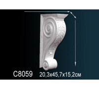 Консоль декоративная из полиуретана Perfect C8059