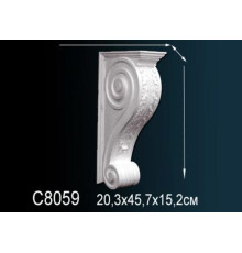 Консоль декоративная из полиуретана Perfect C8059