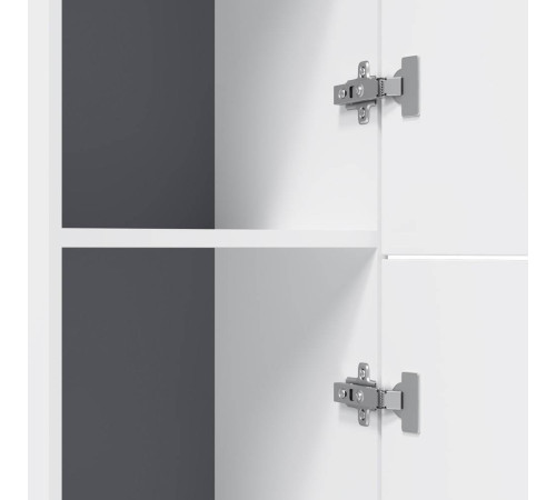 Шкаф-пенал напольный AM.PM Gem 30 см правый белый глянец M90CSR0306WG