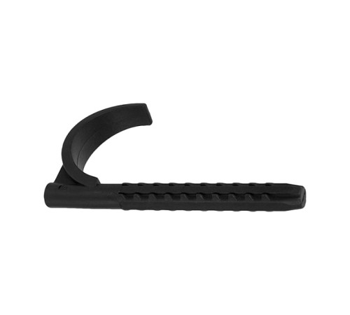 Дюбель-крюк Hoobs одинарный 80 мм для труб Dn 16-32 HB-TPKO-160032