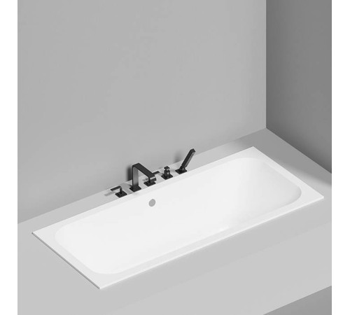 Ванна встраиваемая Salini Orlanda Axis 170 170х75х60 см S-Sense белый глянцевый 103213G