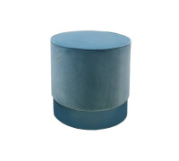 Пуф Oasis Otto Ø 40х42 см бархат T131D/Cobalto 5HMSAOT4MD