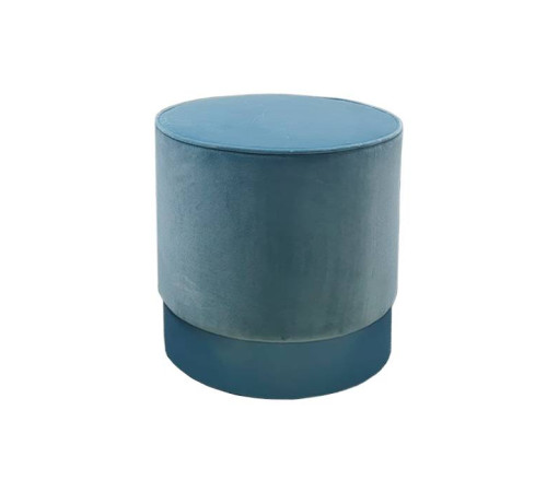 Пуф Oasis Otto Ø 40х42 см бархат T131D/Cobalto 5HMSAOT4MD