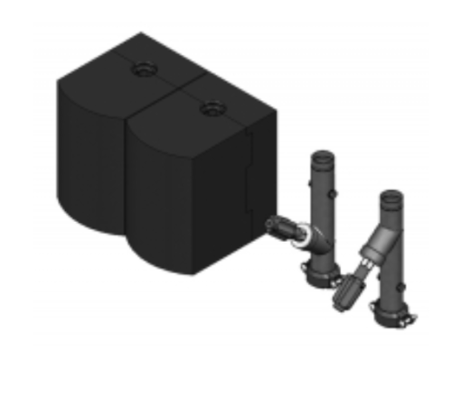 Комплект отсечной арматуры Meibes Ду 40 в изоляции ME 66537 ISO