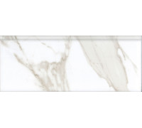 Плинтус Kerama Marazzi Алентежу белый матовый обрезной 30x12 см FMF007R