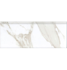 Плинтус Kerama Marazzi Алентежу белый матовый обрезной 30x12 см FMF007R