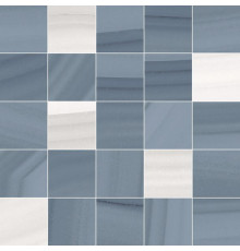 Декор мозаичный Laparet Space синий 25х25 см MM34104