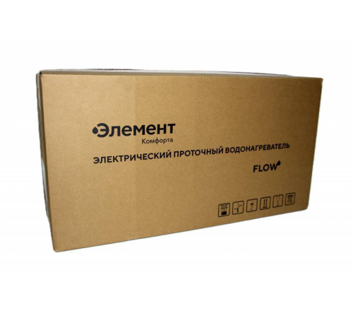 Водонагреватель электрический проточный Элемент Комфорта FLOW-15 15 кВт 00-00001103