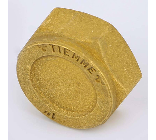 Заглушка латунная с внутренней резьбой Tiemme 1 1500108