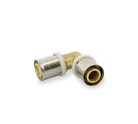 Угольник пресс Comap PEX-Press 20 мм 90° 703G7701