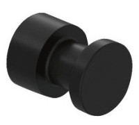 Крючок одинарный Kludi Vela R 23 мм черный матовый 5898439