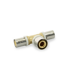 Тройник пресс Aquer 16х20х16 мм 507866