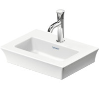 Раковина встраиваемая Duravit White Tulip 450х330 мм с отверстием под смеситель WonderGliss белая 0737450041