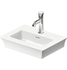 Раковина встраиваемая Duravit White Tulip 450х330 мм с отверстием под смеситель WonderGliss белая 0737450041