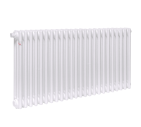 Радиатор стальной трубчатый Zehnder Charleston CH 3057-24 24 секции нижнее подключение RAL 9016 CH 3057-24 V002 1/2 Ral 9016