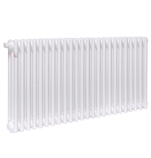 Радиатор стальной трубчатый Zehnder Charleston CH 3057-24 24 секции нижнее подключение RAL 9016 CH 3057-24 V002 1/2 Ral 9016