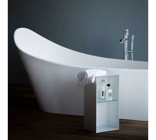 Ванна отдельностоящая Laufen Palomba 180x89x54 см материал Sentec 2.4580.2.000.000.1