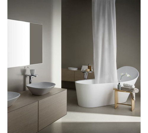 Ванна отдельностоящая Laufen Palomba 180x89x54 см материал Sentec 2.4580.2.000.000.1