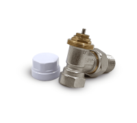 Вентиль термостатический угловой Primoclima Armature 1/2 никелированный PC1212TA