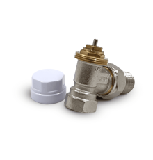 Вентиль термостатический угловой Primoclima Armature 1/2 никелированный PC1212TA