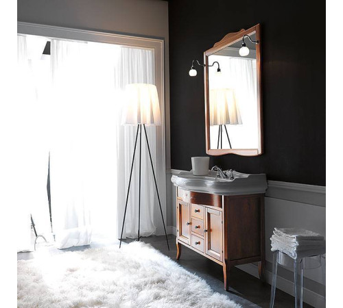 Комплект мебели Kerasan Retro 100 см напольный орех 105001/734740