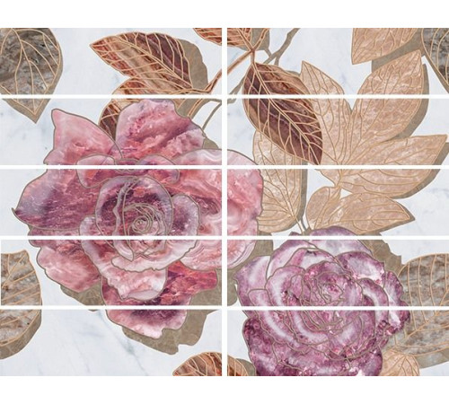 Бордюр Ceramica Classic Argos flowers 7.5х25 см х9999090753