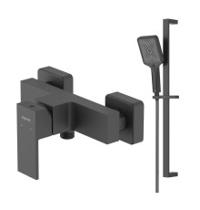 Набор смесителей 2 в 1 Aquanet Libra AQ1660MB/AQ2019MB AQ1632MB