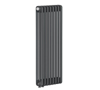 Радиатор трубчатый RIFAR TUBOG VENTIL 3180 10 секций нижнее подключение 3/4 Титан матовый 3180-10-DV1