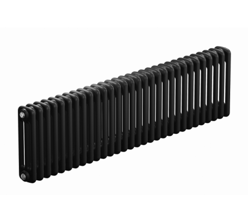 Радиатор трубчатый RIFAR TUBOG 3037 3-трубчатый 28 секций боковое подключение 3/4 Антрацит матовый 3037-28-B1