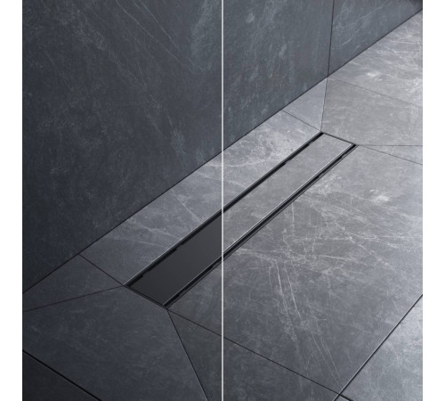 Трап для душа линейный AM.PM PrimeFlow универсальный затвор Tile 50 см W02SC-U11-050-04BM