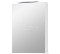 Шкаф зеркальный Roca Oleta левый 500x700x137 мм LED-подсветка белый матовый A857643501