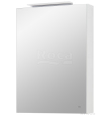 Шкаф зеркальный Roca Oleta левый 500x700x137 мм LED-подсветка белый матовый A857643501
