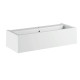 Раковина подвесная Kerasan Kanaal 120x40x25 см 1 отв. белый глянцевый 574201