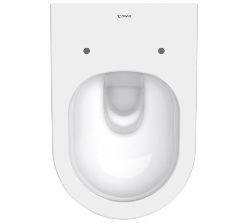 Унитаз подвесной Duravit D-Neo 37x54 см безободковый белый 2577090000