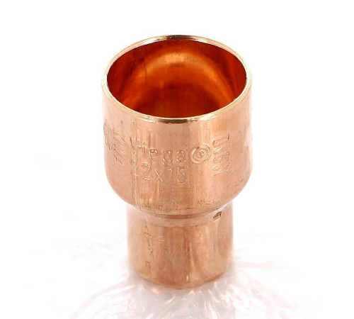 Муфта редукционная медная Viega 22х15 мм пайка 101565