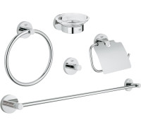 Набор аксессуаров для ванной Grohe Essentials 5 в 1 хром 40344001