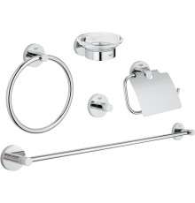 Набор аксессуаров для ванной Grohe Essentials 5 в 1 хром 40344001
