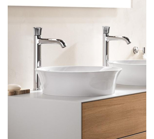 Смеситель для раковины Duravit White Tulip WT1040002010 однорычажный XL 317 мм хром WT1040002010