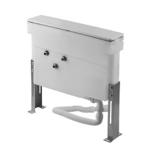 Монтажный бокс с каркасом для смесителя на борт ванны Gessi Ingranaggio хром 01669#031