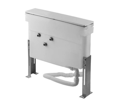 Монтажный бокс с каркасом для смесителя на борт ванны Gessi Ingranaggio хром 01669#031