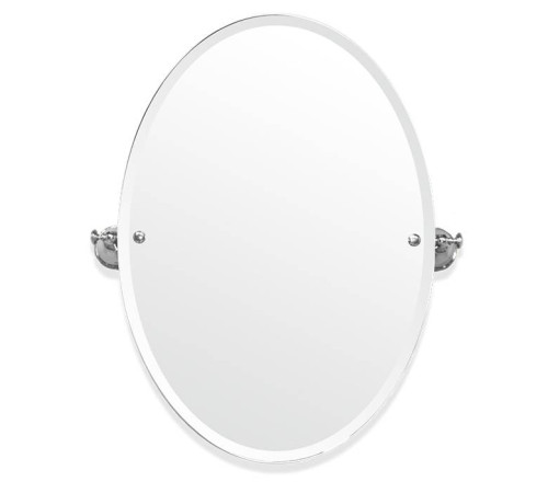 Зеркало овальное Tiffany World Harmony 021 56х66 см вращающееся хром TWHA021cr