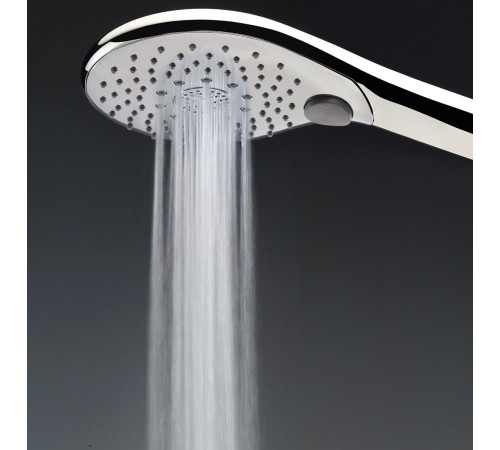 Душевой комплект Bossini Syncronia с лейкой, шлангом и держателем, черный матовый C12034C.073