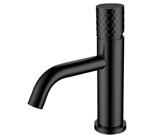 Смеситель для раковины Boheme Stick черный 121-BB