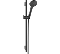 Душевой гарнитур hansgrohe Vernis Blend Vario со штангой 65 см черный матовый 26422670