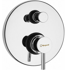 Смеситель для ванны Margaroli Moderna 2008 встраиваемый хром RU2008AA01CR